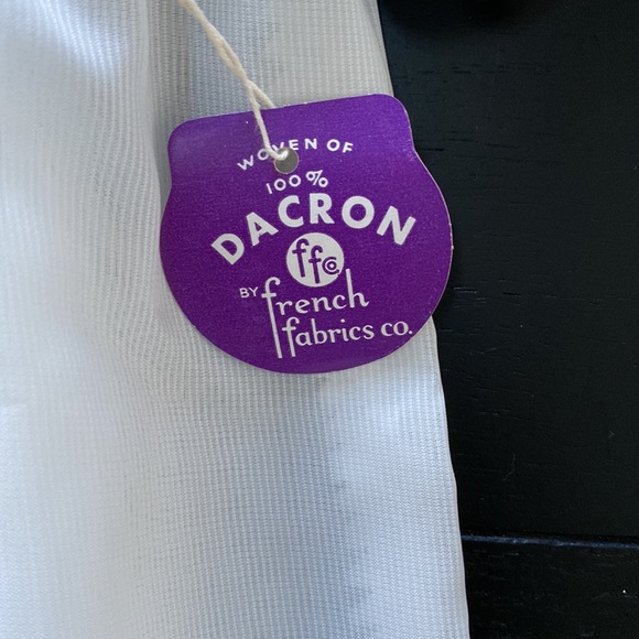 Vintage French Fabrics Co. 12 M White Dress. NWT - Picture 3 of 9
